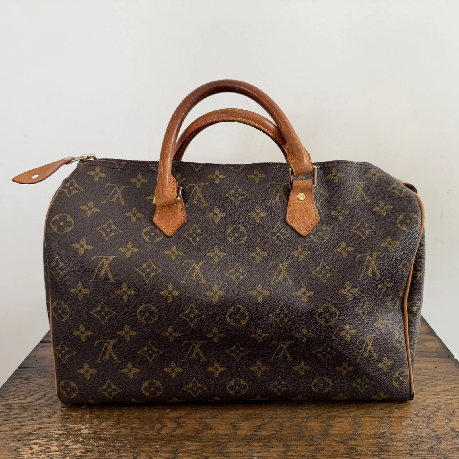 Louis Vuitton Monogram Speedy 35 Handbag