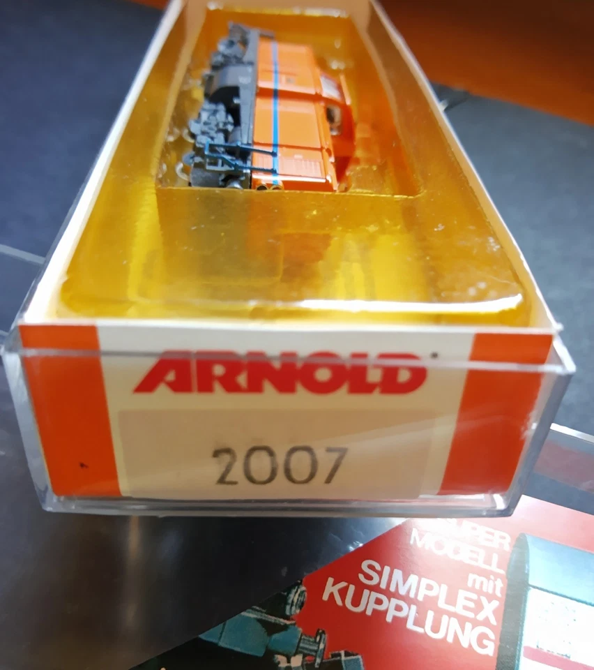 Arnold 2007 Diesellok V 132 Teutoburger Wald Eisenbahn (TWE) orange; in OVP - Bild 2 von 4