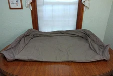 Orvis Organic Cotton Bolster Bed Cover Only Size XL Canvas