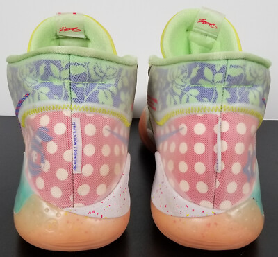 NIKE ZOOM KD 12 EYBL PEACH JAM MENS BASKETBALL SHOES RARE  display picture 2