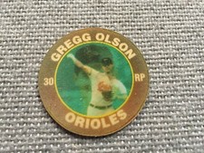 Gregg Olson 1991 Score 7-11 Slurpee Disc