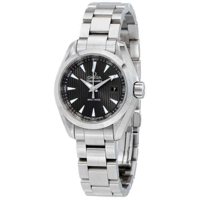 OMEGA Aqua Terra Quartz Gray Women's 