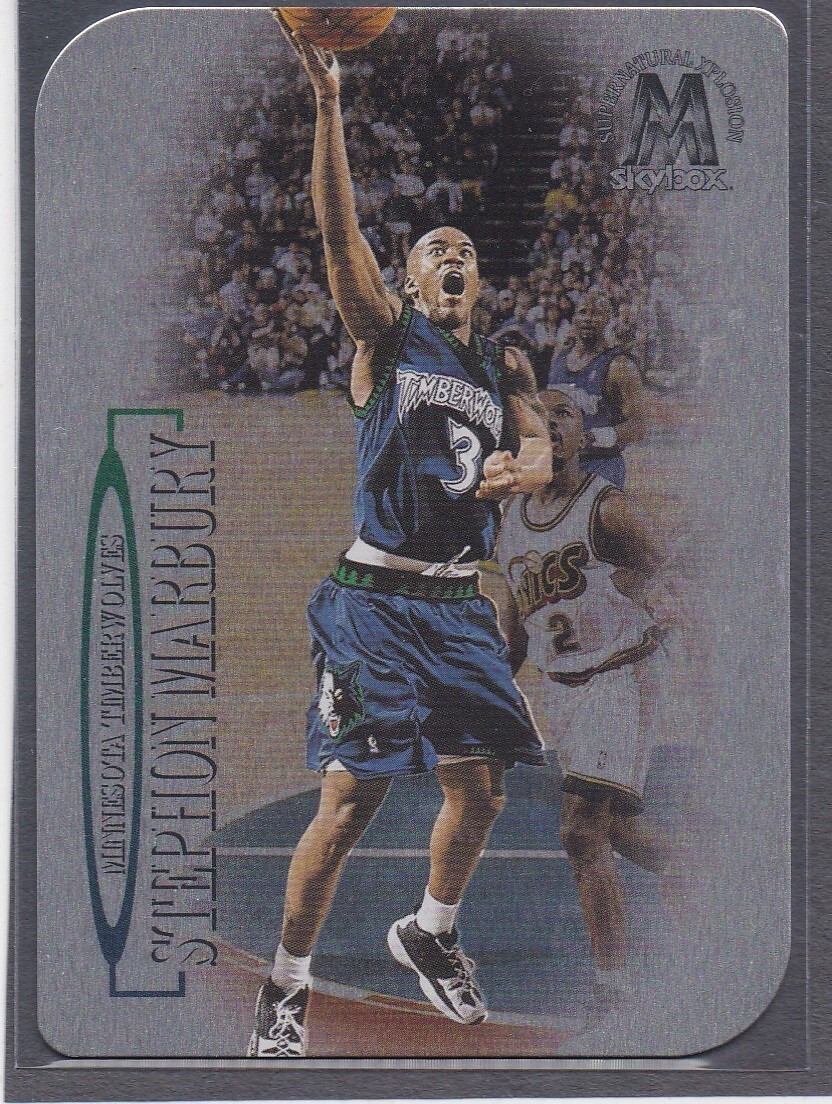 1998-99 SkyBox Molten Metal Xplosion #143 Stephon Marbury VERY SCARCE