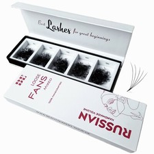 5D0.07-(5in1 MIX)-1000 RUSSIAN HANDMADE WIMPERNF&Auml;CHER bzw. 5000 Fertige F&auml;cher