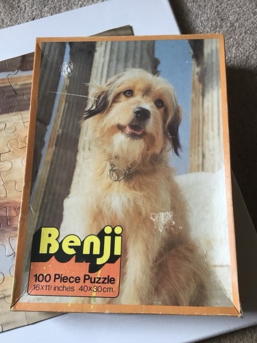 1976 Benji 100 Piece Puzzle and 1977 Book… The Phenomenon of Benji by Frank Inn - Picture 2 of 12