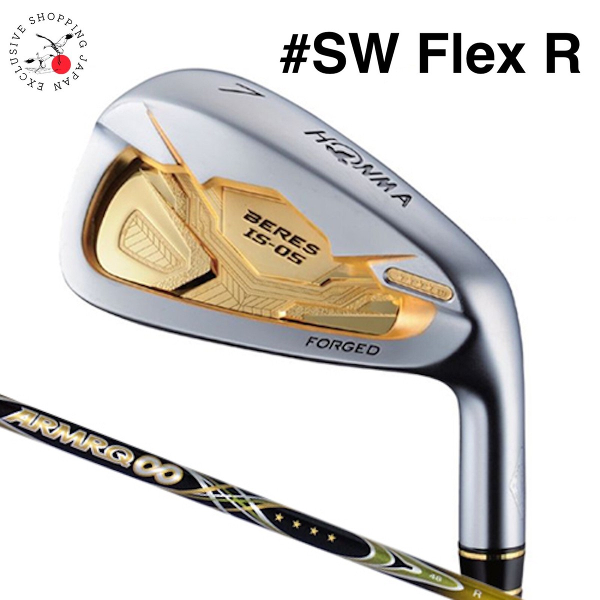 HONMA Golf Beres IS-05 Iron Club SW Loft 56.0 ARMRQ X 48 4S 4Star 