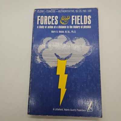 Forces And Fields Mary B Hesse 1965 Paperback