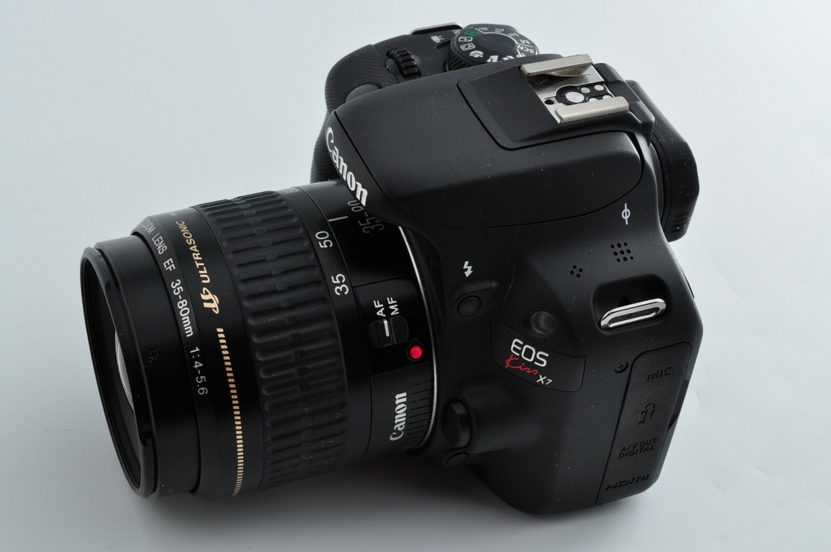Canon EOS Kiss X7 Rebel SL1 100D 18.0MP Digital Camera + EF