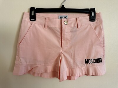 Bermuda MOSCHINO TEEN Girl Kids Shorts Pink, Size 14