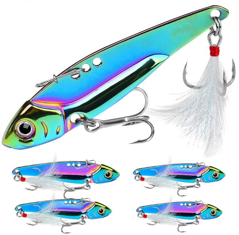 5PCS Hard Metal Fishing Lures VIB Swimbaits Jigs Spoon Hooks Trout Minnow Bass | eBay 5PCS Hard Metal Fishing Lures VIB Swimbaits Jigs Spoon Hooks Trout Minnow Bass | eBay