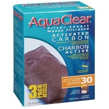 RA HAGEN Activated Carbon Filter Insert for AquaClear 30/150 - 3 pk