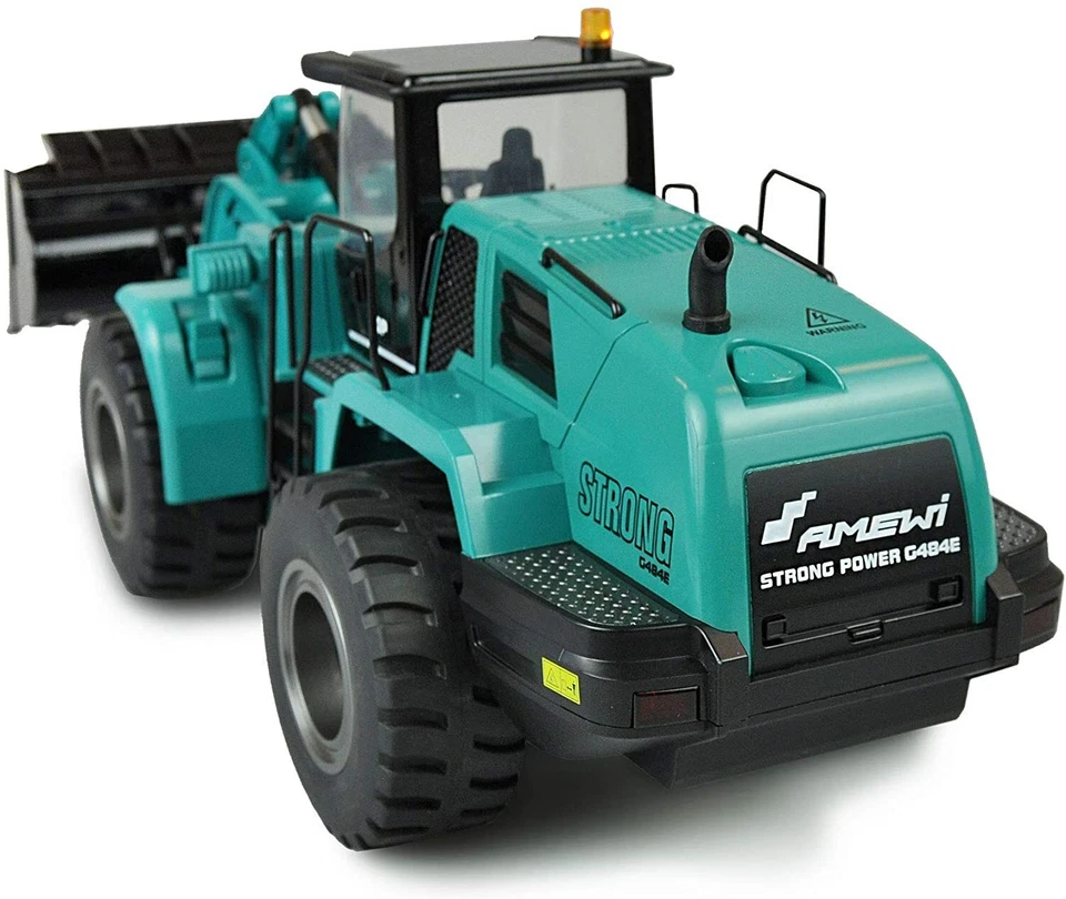 Radlader G485 E petrol neue Version 1:14, Metall RTR, Sound, Licht, 10-Kanal - Bild 4 von 4