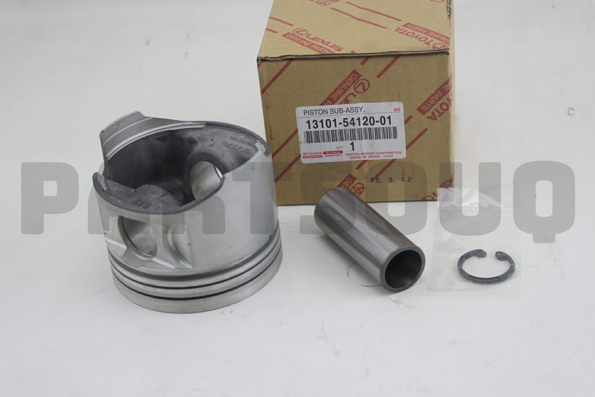 131015412001 Genuine Toyota PISTON SUB-ASSY, W/PIN 13101-54120-01