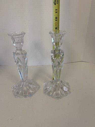 Fifth Avenue crystal, “Palisades” 2 7” single candlestick. Brand New. Never Used - 第 6/11 張圖片