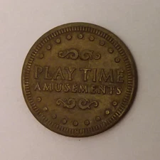 Play Time Amusements Orlando, FL Arcade Game Token 24mm