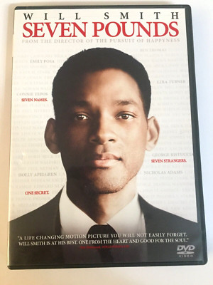 Seven Pounds Will Smith DVD Ships  Same Day With Tracking