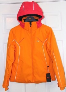 kjus orange ski jacket