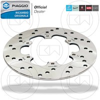 Originale Vorderbremsscheibe Piaggio Vespa GTS Touring 300 2011-2012 Silber
