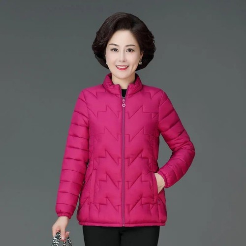 lightweight fitted puffer jacket