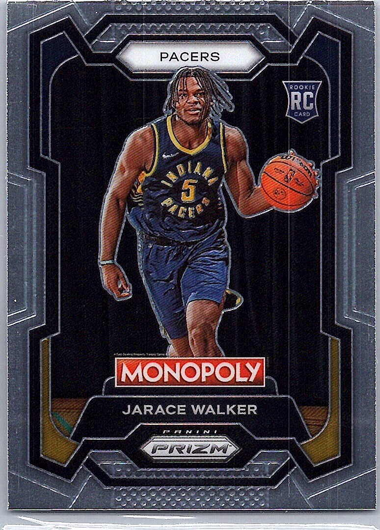 Jarace Walker 2023-24 Panini Prizm Monopoly #36 Indiana Pacers 3Row 4A.3