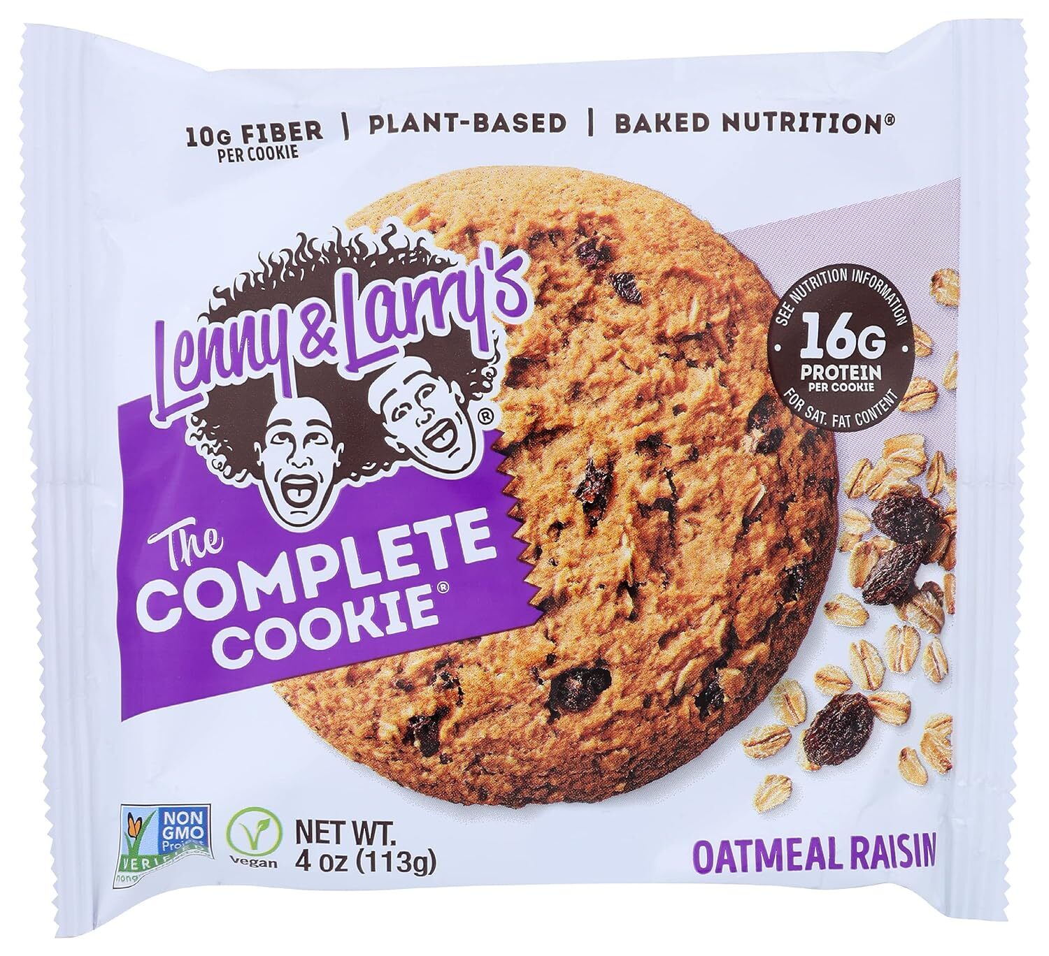 Овсяное печенье Lenny - LarryS The Complete с изюмом 4 унции 1990₽