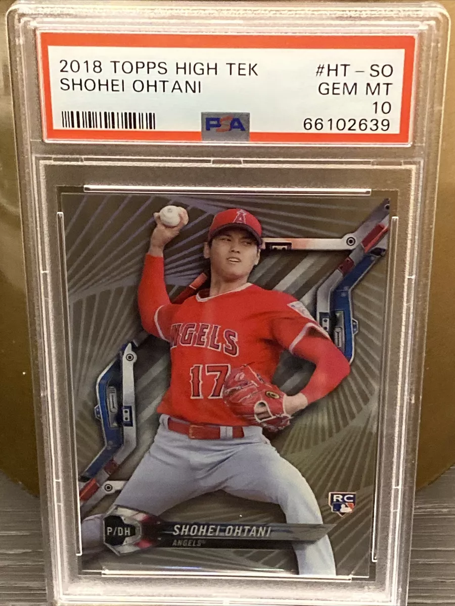 99枚限定 大谷 Topps 2018 High Tek Baseball RC