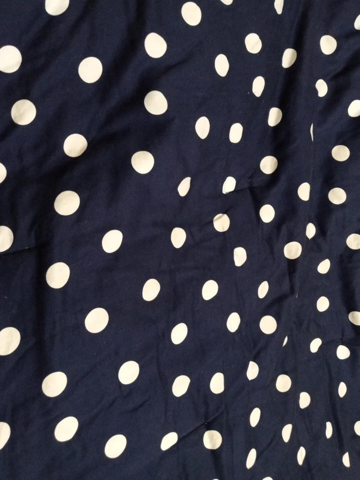 Kate Spade Twin XL Comforter Blue White Polka Dot - Image 2 of 4
