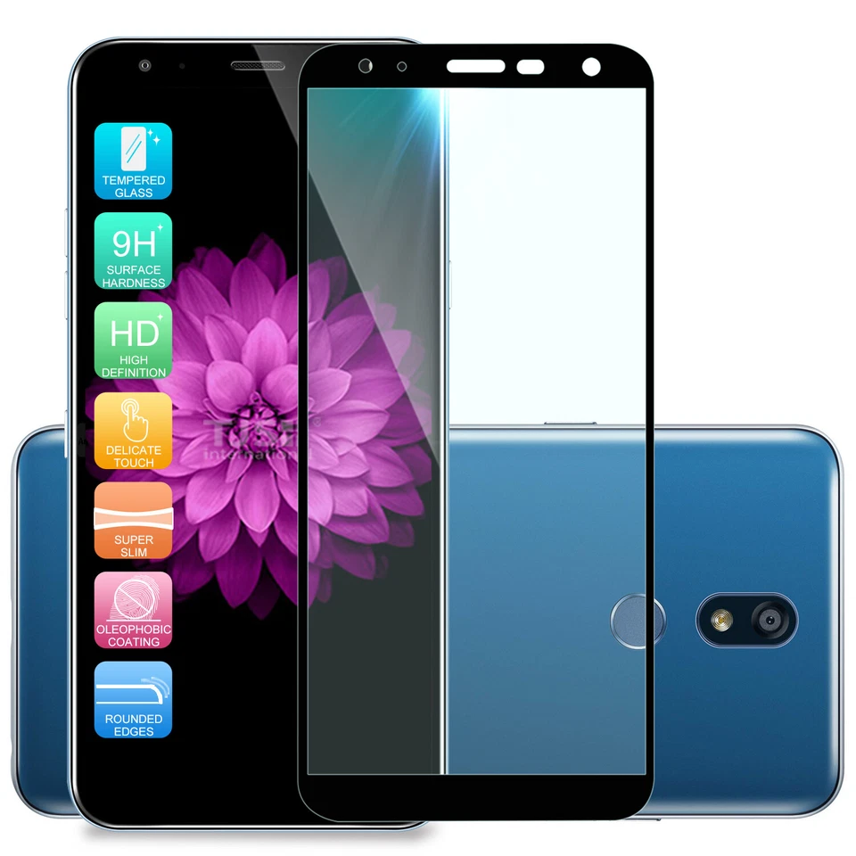 For [LG K40/K12 Plus/X4 2019] Full Coverage Tempered Glass Screen Protector - Image 3 of 4