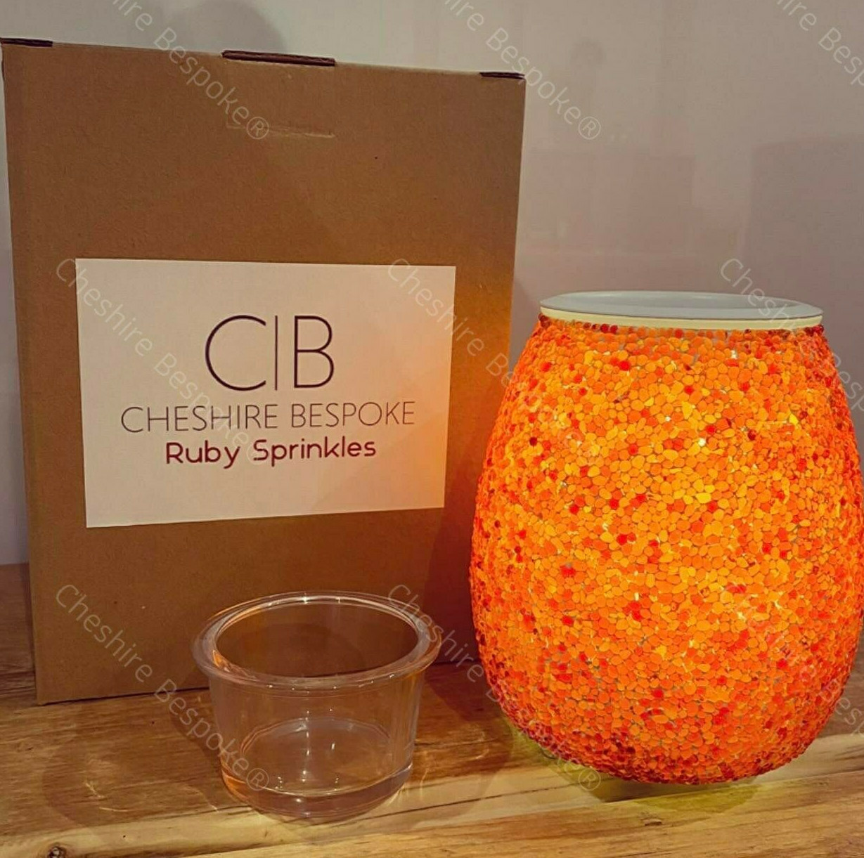 Wax Melt Burner Oil Warmer Sprinkle Mosaic Electric PlugIn LED Aroma Lamp eBay