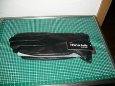 schwarze Herren echt Lederhandschuhe Leder Handschuhe gefüttert DB Gr. 8,5 #444