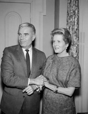 Kent Smith, Edith Atwater Appearing In Peyton Place 1960S Old Tv Photo 5