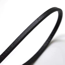Flat Leather Cord 5x3 mm - Leather Strip for Jewelry Craft Making 1.1 yd. Black