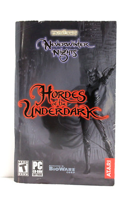 Neverwinter Nights; Hordes of the Underdark Game Manual (PC, 2003)
