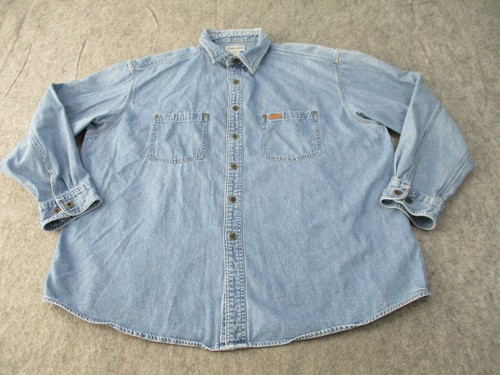 Carhartt Button Up Shirt Mens 2XL XXL 