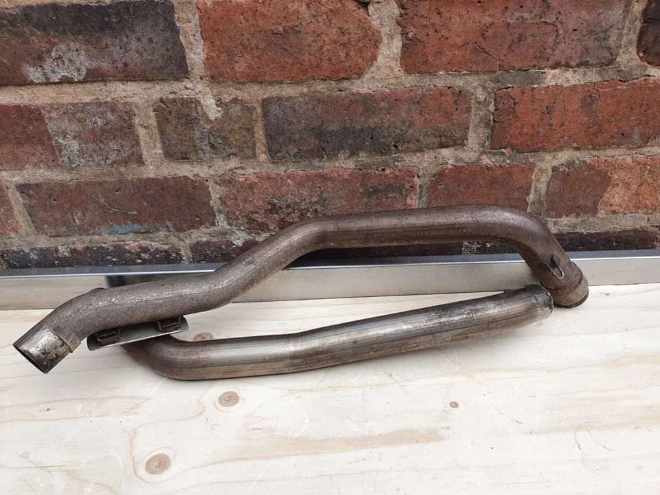 Tubos de enlace silenciador escape trasero Aprilia Futura RST 1000 2001-2005 Foto 3 de 4