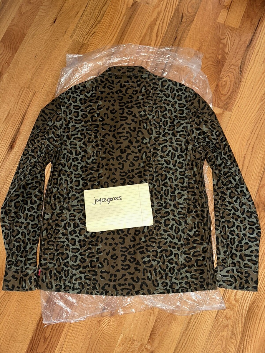 Supreme leopard M-51 Jacket Brand New Size Large Original