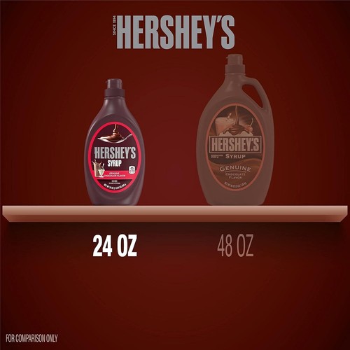 HERSHEY'S Chocolate Syrup Bottle, 24 oz - Picture 7 of 8