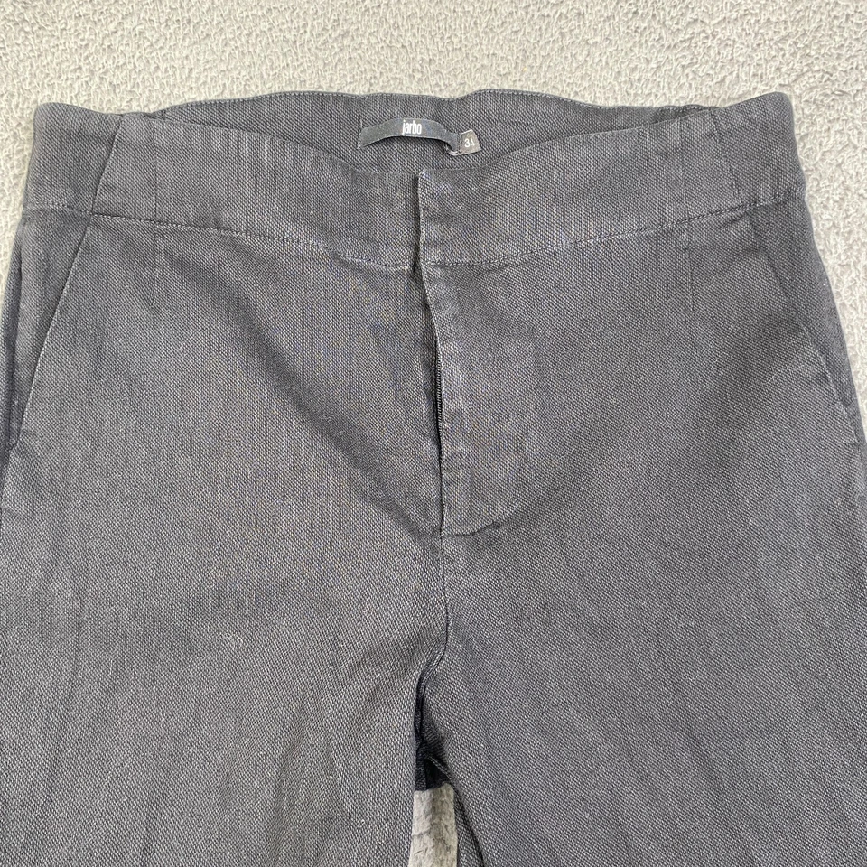 Брюки без застежек укороченные Jarbo размер IT 34 (29x23) хлопок вискоза - Изображение 2 из 4