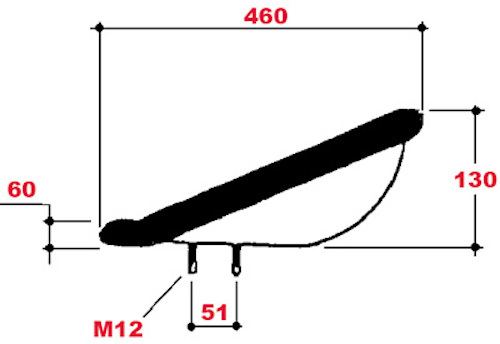 Vis de purge M8 x 125 et bouchon à oeillet BREMBO - PAM RACING Vis de purge M8 x 125 et bouchon à oeillet BREMBO - PAM RACING