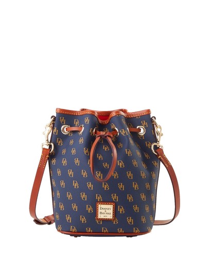 Dooney Bourke Crossbody Bucket Siena leather hobo Pink bag with