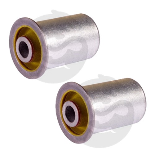 Set of 2 Polyurethane bushing 32063069 rear Leaf spring, rear lug