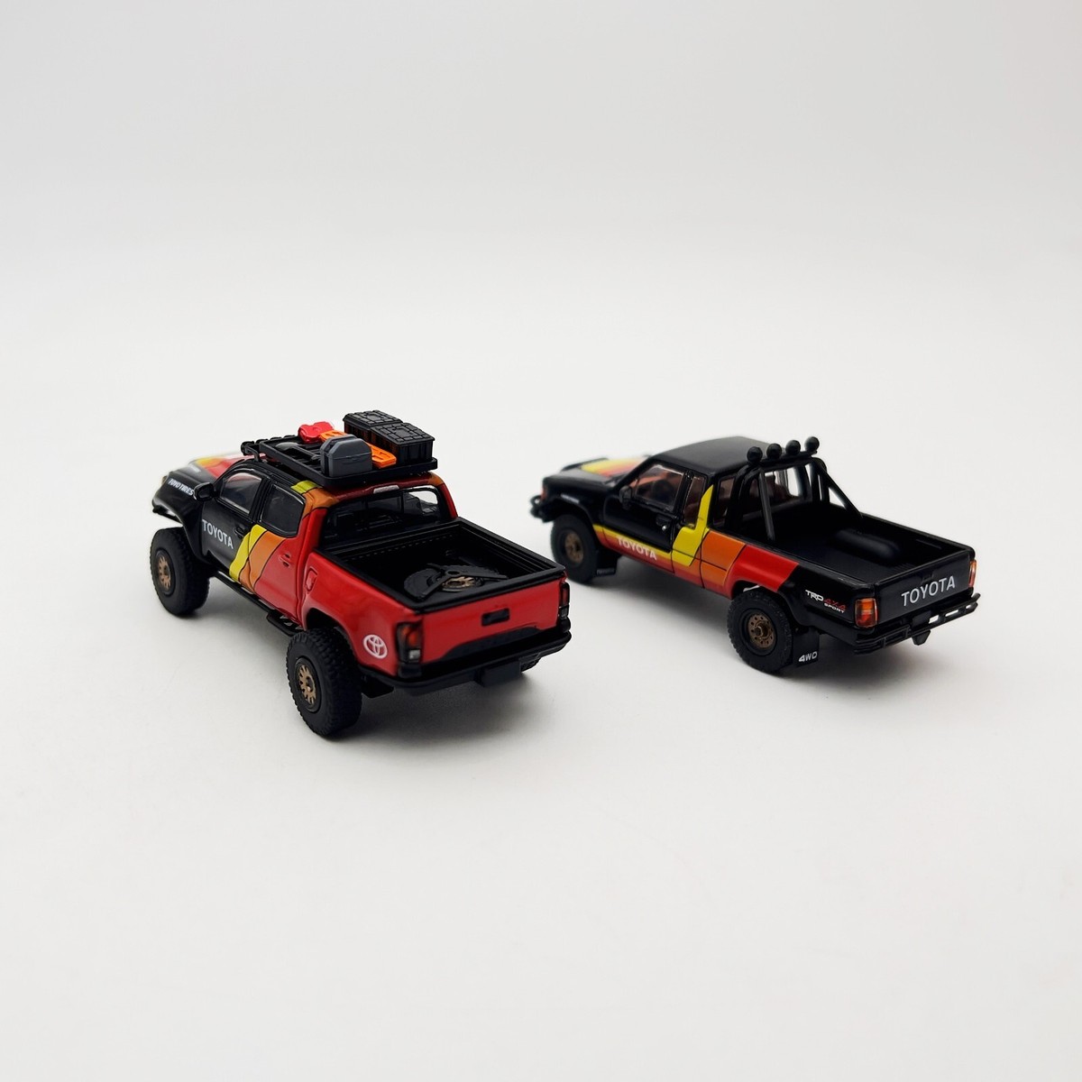 GCD トヨタ・ハイラックス + タコマ　ボックス・セット チェイスカーセット GCD トヨタ・ハイラックス + タコマ ボックス・セット チェイス
