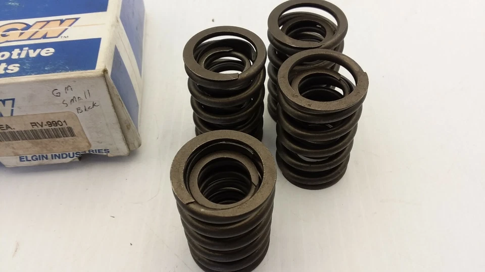 ELGIN RV-9901 VALVE SPRING GM SMALL BLACK BOX OF 4 NIB - Image 3 of 4