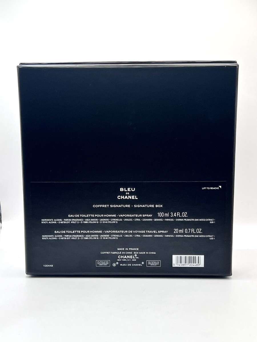 Chanel 100448 Bleu De Chanel Eau de Toilette Twist and Spray