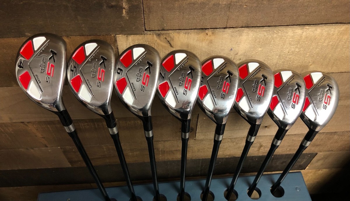 USED RH Senior Men's Majek K5s Hybrid Golf Iron Set 4-SW Senior
