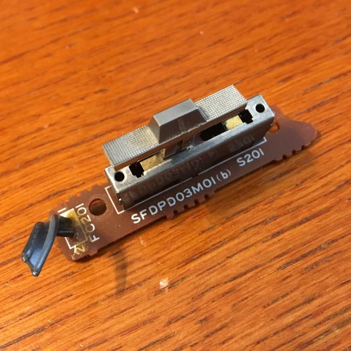 Technics SL-D30 Turntable Parts - Speed Selector Switch