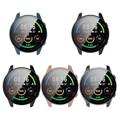 Watch Protective Film Cover Smartwatch Screen Protector Shell Wristband Bumper - Photo 4 sur 18