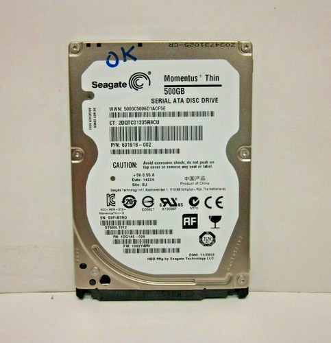 Disque dur Seagate 600GB 64Mb Cache 10 000Rpm Sas 2,5