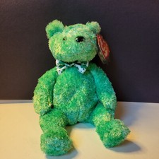 TY Beanie Baby -  LUCK-e the Irish Bear (Internet Exclusive) (7.5 inch)  RARE