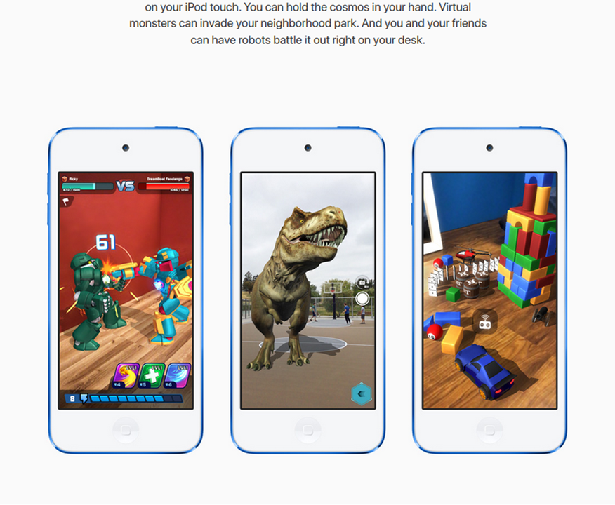 Apple iPod Touch 128GB 7th Generation - Space Gray (MVJ62LL/A) for